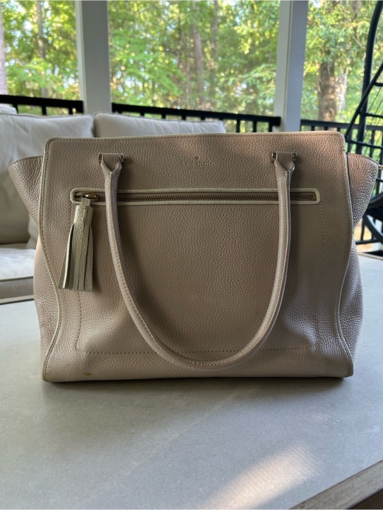 kate spade Handbags - kate spade pebble leather tote in taupe